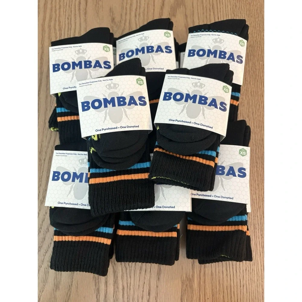 14 Pairs BNWT Bombas Ankle Socks Extra Small (Fits Kid Sizes 1-6)